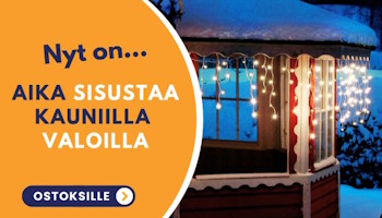 Aika sisustaa valoilla