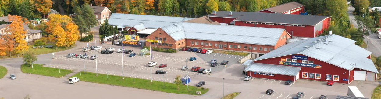 Kuljun Kartano myymälä ilmakuva