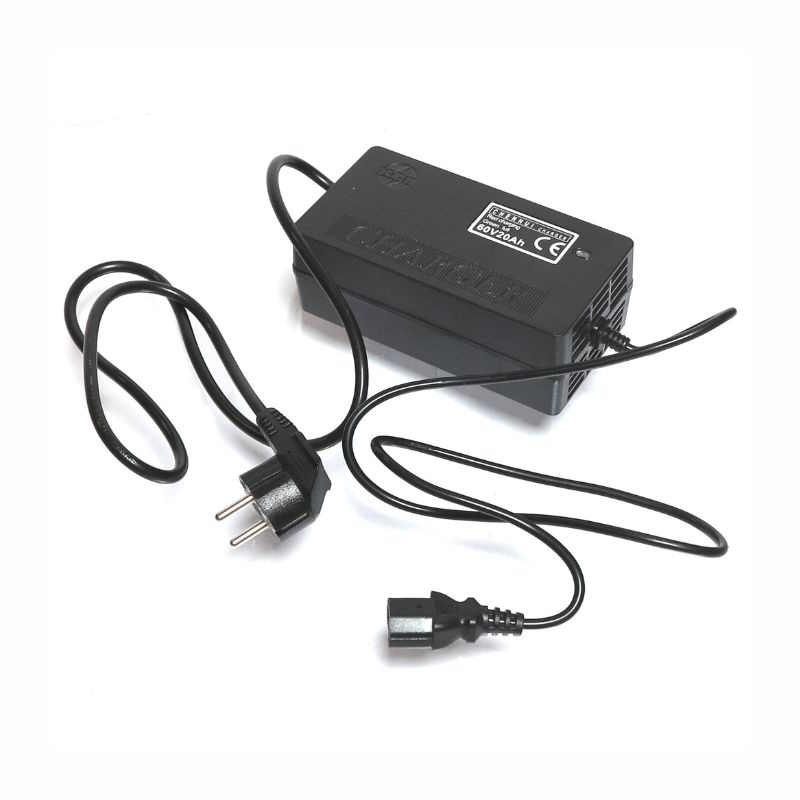 Takaisinkutsu 60V20AH senioriskootterin latauslaite