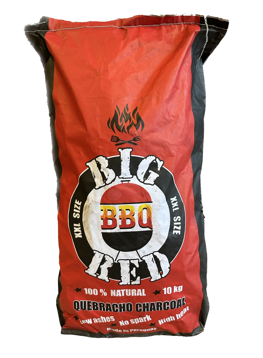Grillihiili 10kg kovapuu Quebracho Big Red Bbq Kovapuuhiilet Quebracho