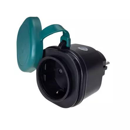 Puhelimella ohjattava pistorasia ulkokäyttöön. - Pistorasiat, haaroittimet ja kytkimet - 6438140935540 - 1