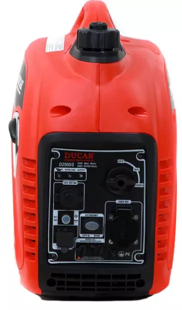 Aggregaatti 2,2kW DUCAR D2500IS digitaalinen - Digitaaliset aggregaatit - 6438014182780 - 2