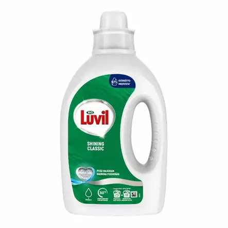 Bio Luvil pyykinpesuneste 920ml Classic. - Pyykinpesunesteet - 8710447328590 - 1