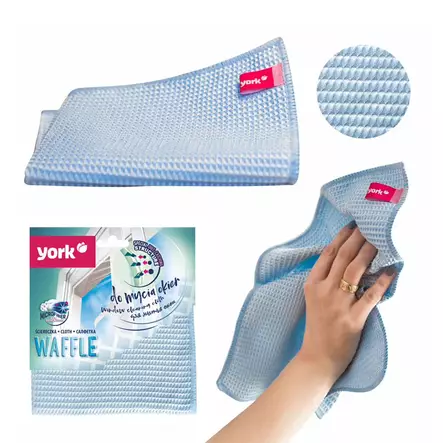 Ikkunalliina mikrokuitu Waffle 35x35cm - Siivousliinat ja rätit - 5903355124740 - 2