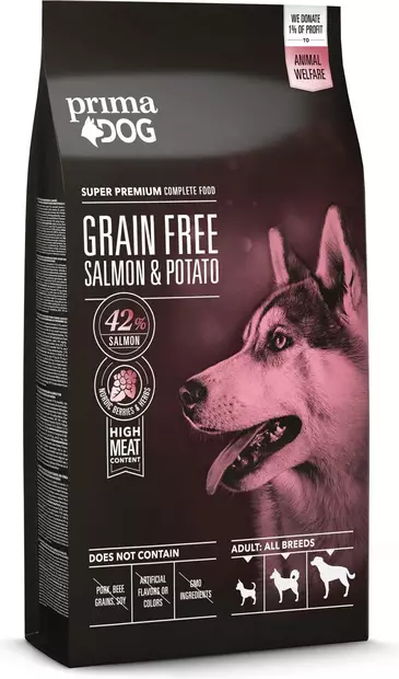 KOIRANRUOKA PRIMADOG LOHI-PERUNA 10KG VILJATON - Koiranruoat ja herkut - 6430056887180 - 1