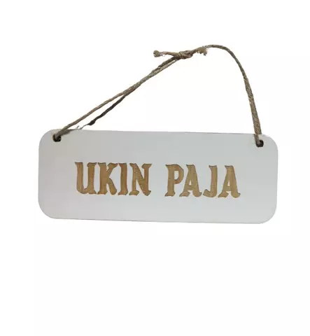 ukin paja valkoinen kyltti - Kyltit ja avaimenperät - 6430077570160 - 1