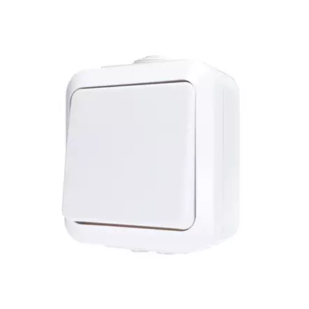 Kytkin Nordic 1/6 pinta IP44 j - Pistorasiat, haaroittimet ja kytkimet - 6438140971210 - 1