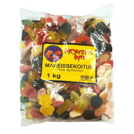 MONSTER MIX 1KG - Makeiset ja naposteltavat - 6420617416560 - 1