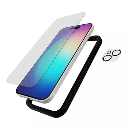 Panssarilasi SET iPhone 15 Plus - Puhelimet ja puhelintarvikkeet - 5056586726730 - 1