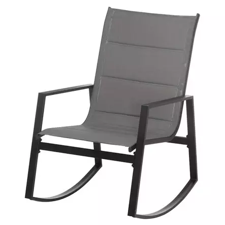 Puutarha keinutuoli Malaga topattu textilene - Puutarhakeinut - 6410416364810 - 1