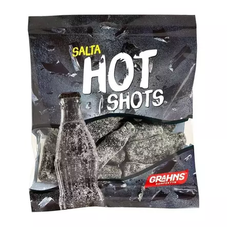 Salta hot shots karkkipussi 60g - Makeiset ja naposteltavat - 7331057010340 - 1