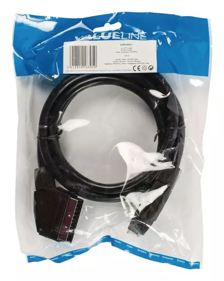 SCART KAAPELI 1,5M - Oheislaitekaapelit ja adapterit - 5412810183050 - 2