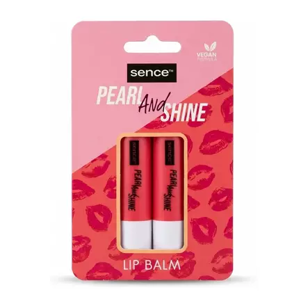 Sence Huulirasva 2kpl pkt Pearl&Shine - Huulivoiteet - 8721382798430 - 1