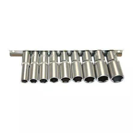 Syvähylsysarja 3/8" 9-os 10-19mm - Hylsysarjat ja työkalusarjat - 6430074697150 - 1