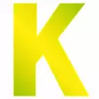 10 x Pisla kirjaintarra k keltainen 8cm - Talonumerot ja -kirjaimet - 6414676009085R10 - 1