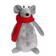 Hiiri 19cm harmaa - Jouluhahmot - 6410416378480 - 1