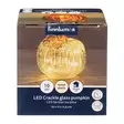 Kurpitsa LED-valoilla särölasi kirkas - Valohahmot ja valokoristeet - 6410416588520 - 4