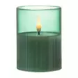 Lasikynttilät 3 kpl 3D Milton vihreä - LED-kynttilät - 6410416482330 - 4