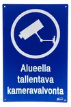 alueella kameravalvonta kyltti - Opasteet ja kyltit - 6410412473820 - 1