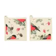 Patalappu Punatulkku 2 kpl 20x20 cm - Joulukoristetekstiilit - 6410416511870 - 1