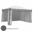 Paviljonki Capri 4x3m harmaa - Paviljongit - 6438168085340 - 2