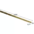 PIANOSARANA 195 0,7x32x1000 MESSINGÖITY - Saranat - 4030995004970 - 1