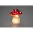 Särölasi Sieni LED-valoilla punainen - Valohahmot ja valokoristeet - 6410416574080 - 2