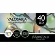 ULKOVALOSARJA LED 40Led Monivärinen - Valosarjat verkkovirta - 6438159119450 - 1