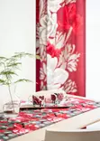 VALLILA KAITALIINA 40x150cm Vallila Sorrento kaitaliina punainen - Pöytäliinat, vahakankaat ja kaitaliinat - 6419835176370 - 2