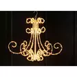 Valokoriste 330 LED roikkuva - Valosarjat verkkovirta - 6410416523330 - 1