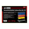 Varastohylly lokeroilla 64+10 2-puolinen - Varastohyllyt - 6430074697310 - 5