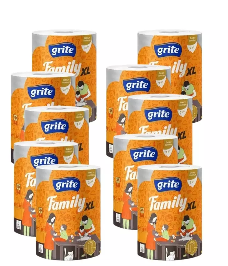 Jumborulla XL 2-kerros, 10 rullaa - WC-paperit - 4770023348620 - 1