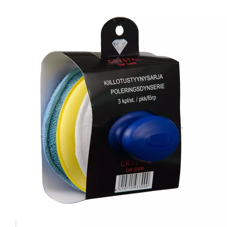 Autovahan levitys sieni 3 kpl setti. - Korjaamolaitteet ja tarvikkeet - 6419715933000 - 1