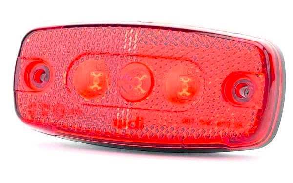 Äärivalo punainen led - Peräkärryn äärivalot ja polttimot - 6438168094700 - 1