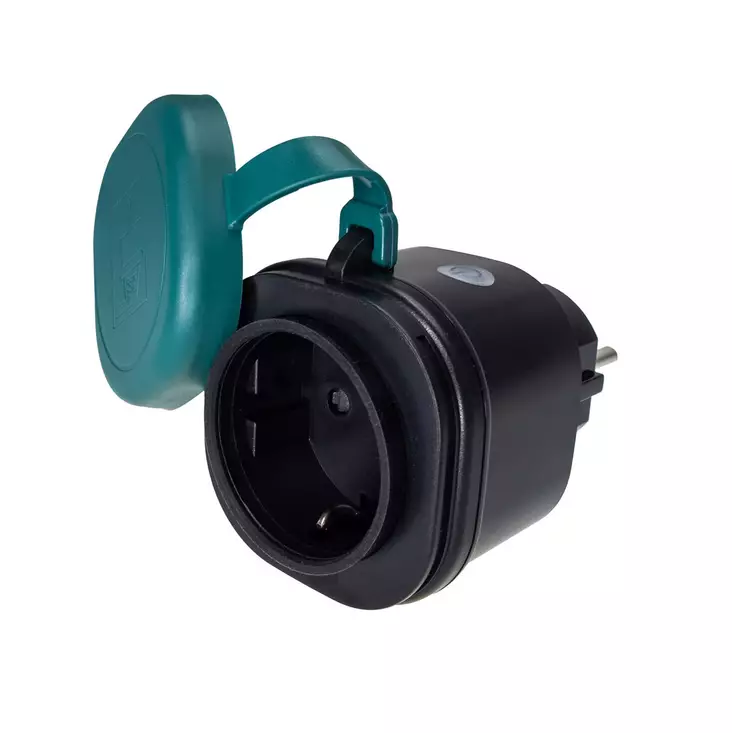 Puhelimella ohjattava pistorasia ulkokäyttöön. - Pistorasiat, haaroittimet ja kytkimet - 6438140935540 - 1