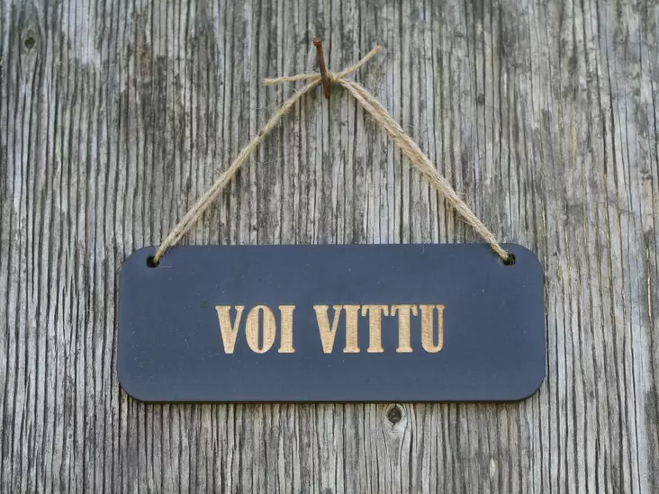 AVAIMENPERÄ Voi Vittu - Kyltit ja avaimenperät - 6430077571280 - 1