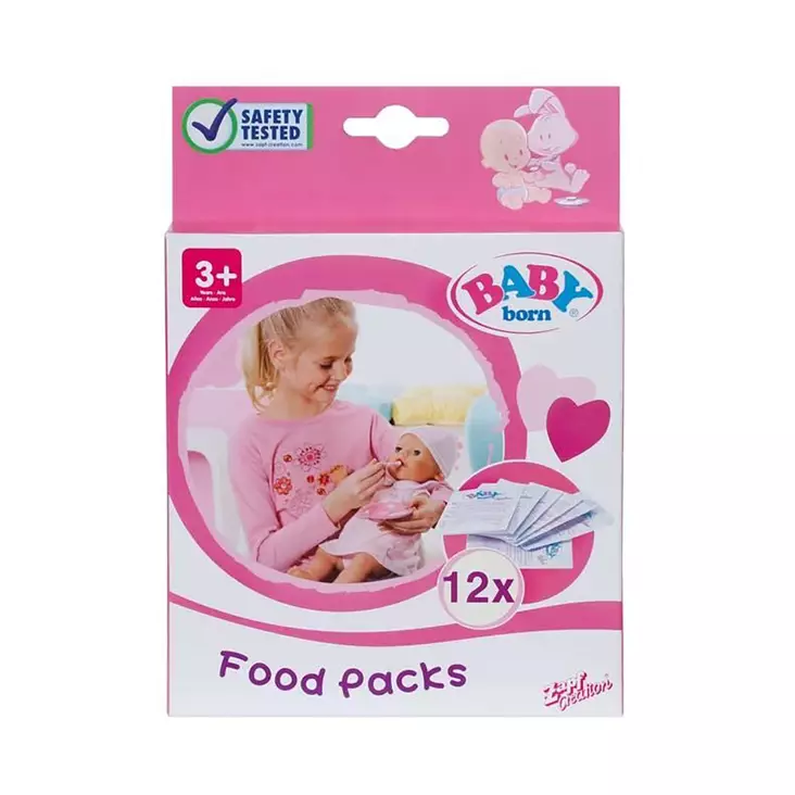 BABY born ruokapaketti 12pss - Nuket ja nuken tarvikkeet - 4001167779170 - 1