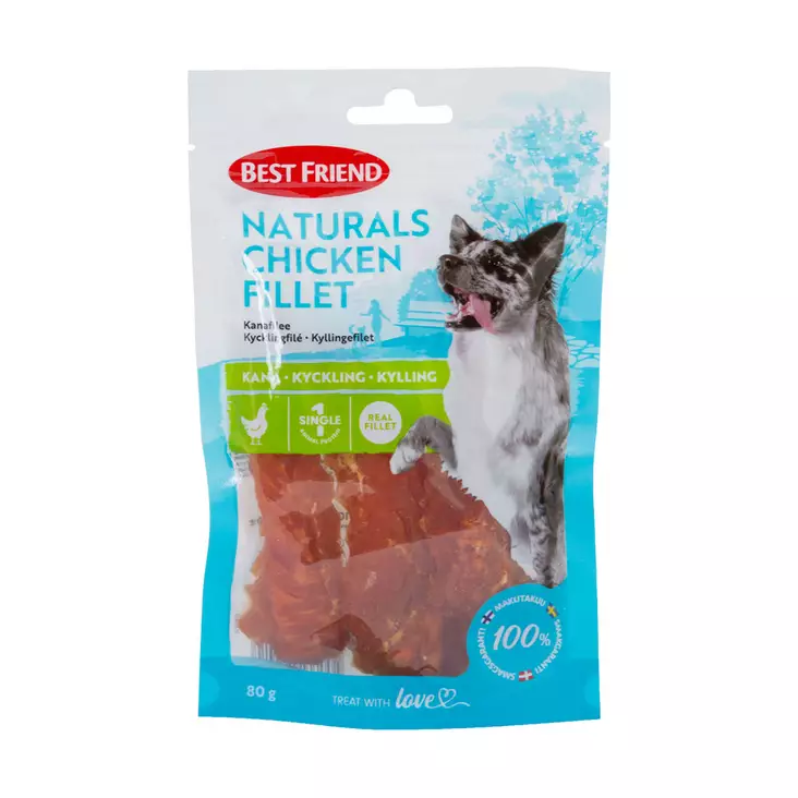 Kanafilee 80g Best Freind Naurals - Koiranruoat ja herkut - 5700551172410 - 1