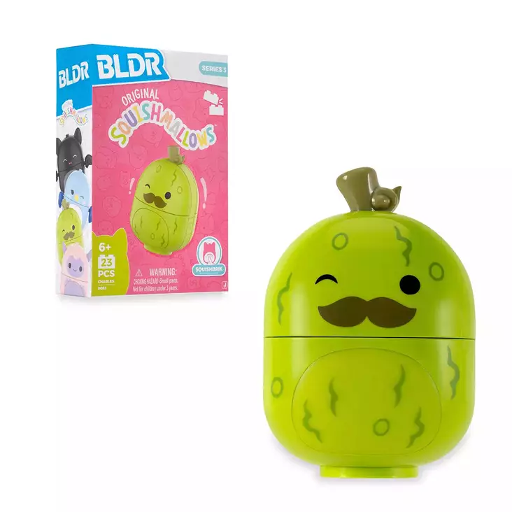 BLDR Squishmallows Rakennettava Charles - Rakennussarjat - 191726826200 - 1