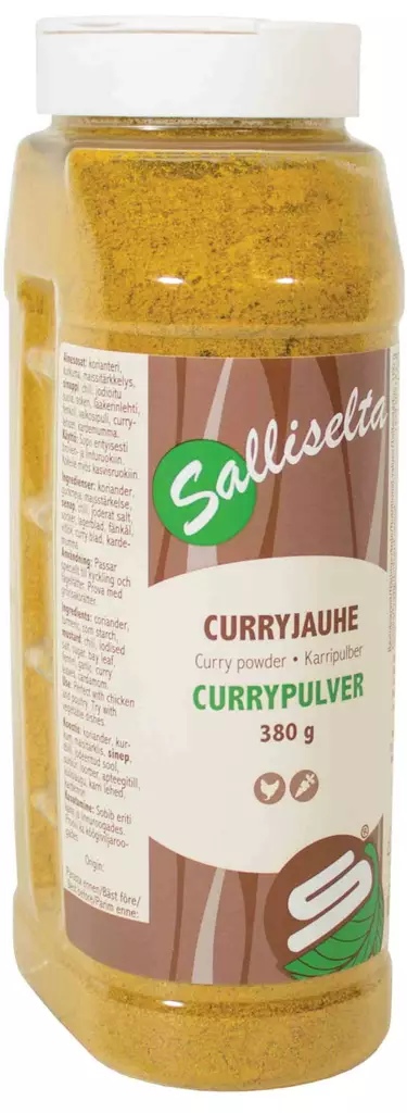 Curryjauhe 380G Sallinen - Mausteet - 6436501005130 - 1