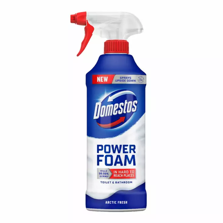 Domestos Power Foam Artic Fresh WC-puhdistussuihke 425ml. - WC-puhdistusaineet - 8720182929440 - 1