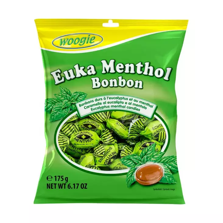 Eukalyptuspastillit 175g menthol - Pastillit - 9002859119330 - 1