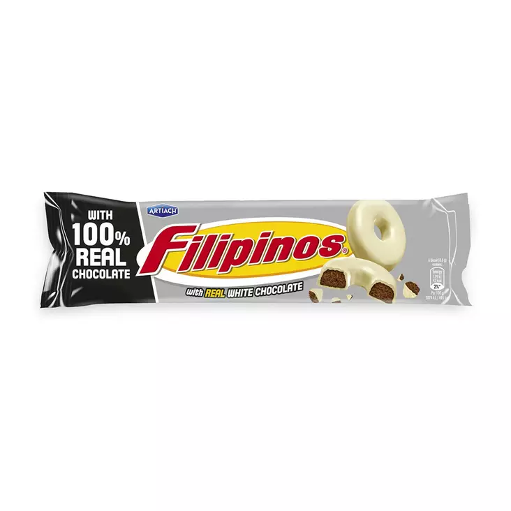 Filipinos Keksi 120g Valkosuklaa - Leivät, keksit ja leivonnaiset - 8436048965520 - 1