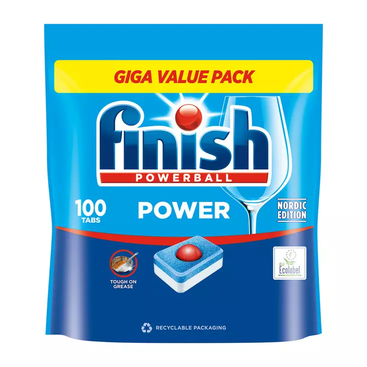 Finish All in1 Power 100kpl - Konetiskiaineet - 5701092112590 - 1