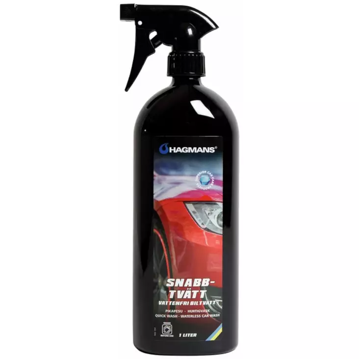 Hagmans vedetön pikapesuaine 1l pumppupullo - Autoshampoot ja pesuaineet - 7315070145500 - 1
