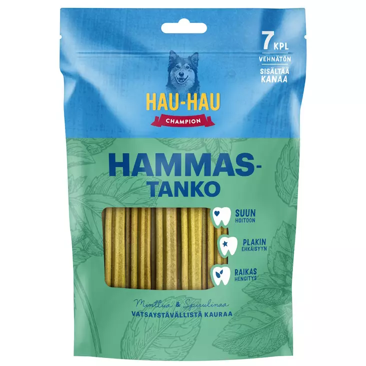 Hau-Hau Champion Hammastanko - Koiranruoat ja herkut - 6438554003750 - 1