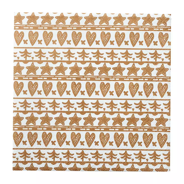 Servetti Havi Selma valkoinen 24cm - Kahviliinat 24x24 - 6411633327220 - 1
