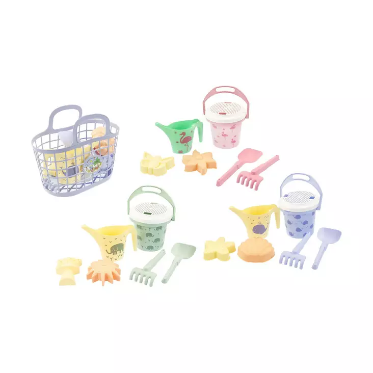 Kori ja hiekkalelut lajitelma - Hiekkalelut - 6410416437040 - 1