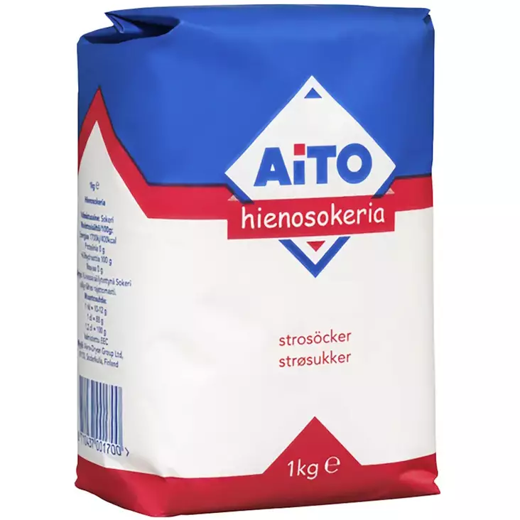 HIENOSOKERI AITO 1 KG - Sokerit ja makeuttaminen - 8710437001700 - 1