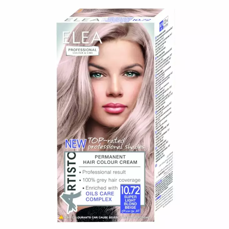 ELEA 10,72 SUPER LIGHT BLOND bei ARTISTO - Hiusvärit ja sävytteet - 3800708382500 - 1